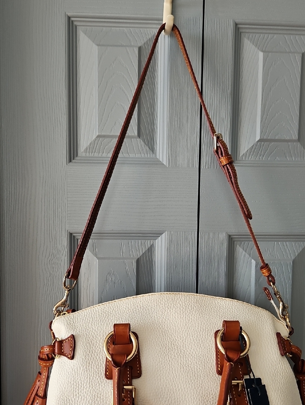 Dooney & Bourke Pebble Grain Bristol Satchel - Picture 10 of 13